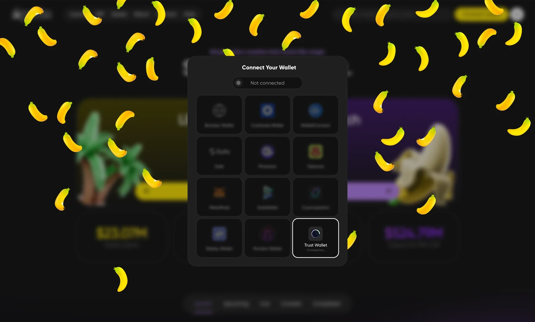 Connect your wallet · desktop