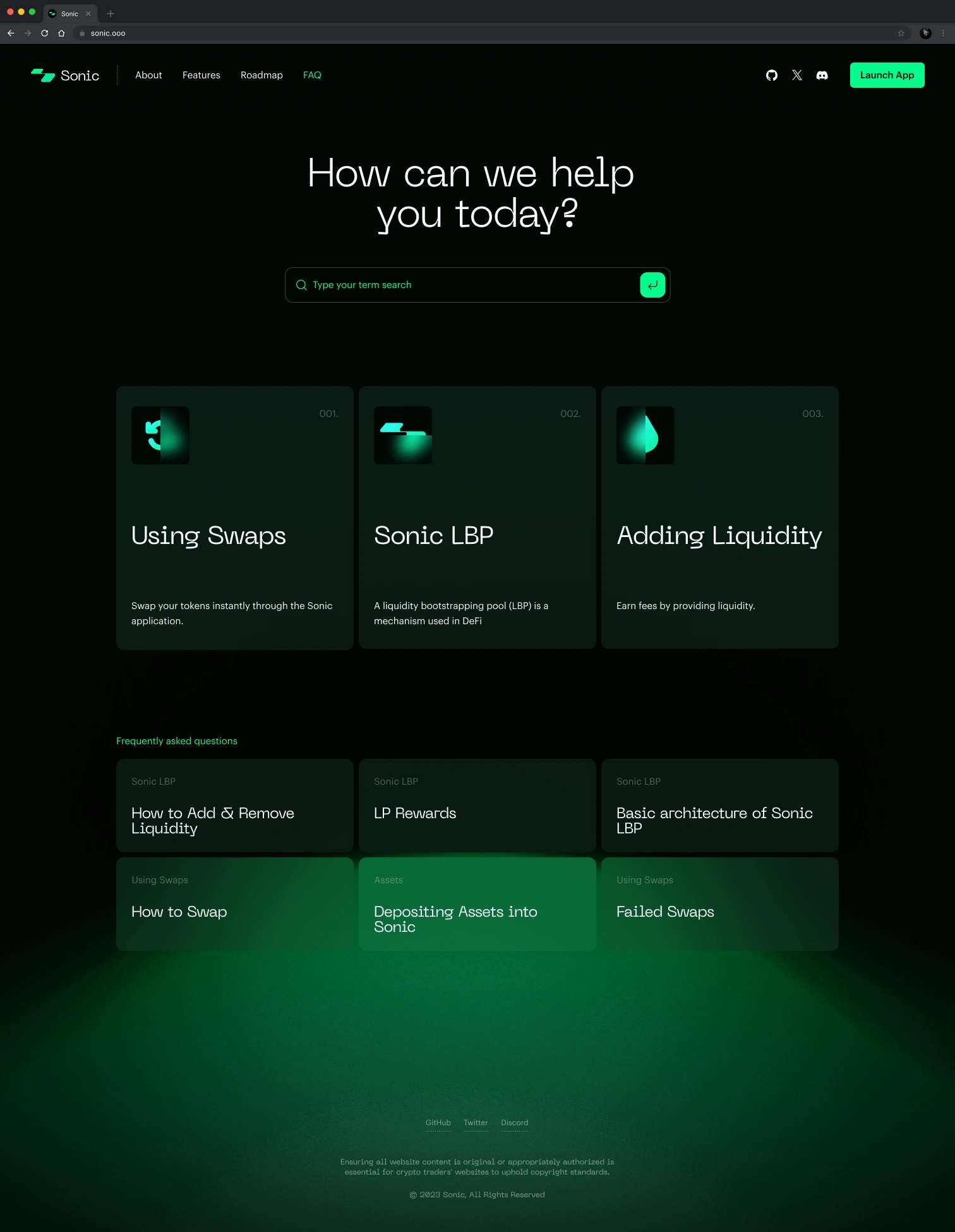 Desktop · FAQ · Overview