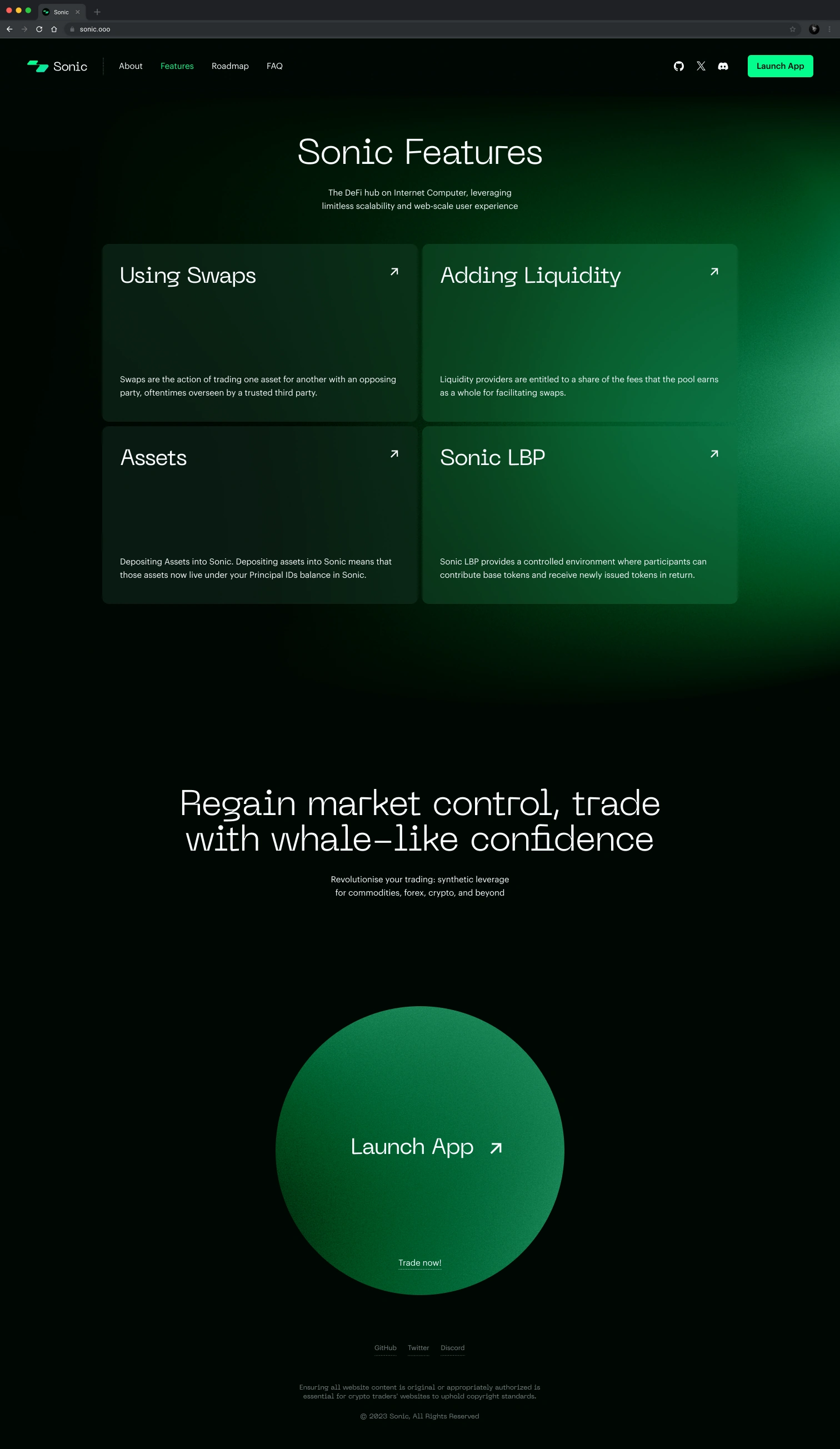 Desktop · Features · Overview