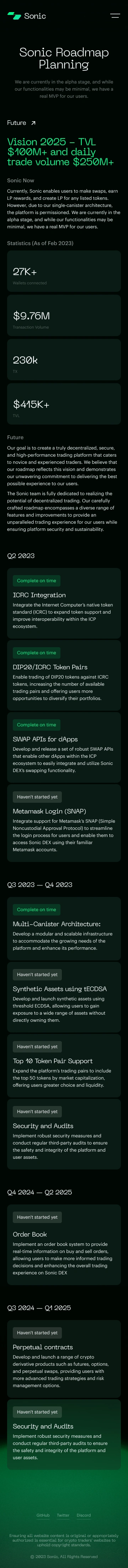 Mobile · Roadmap overview