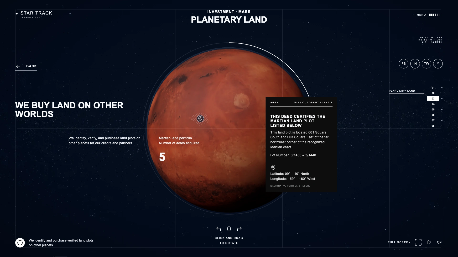 Desktop · Plot details · Mars