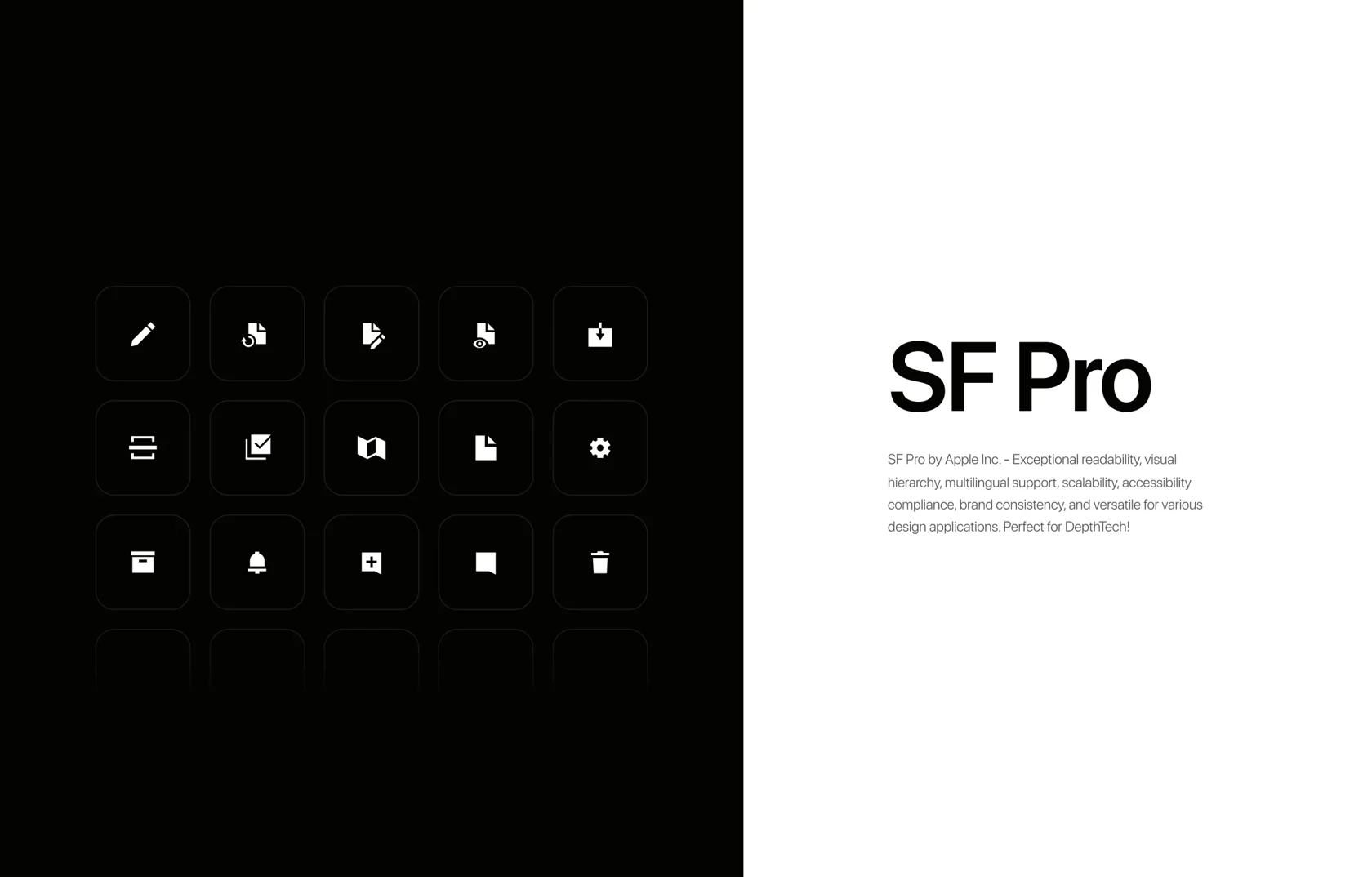 DepthsTech — published design detail