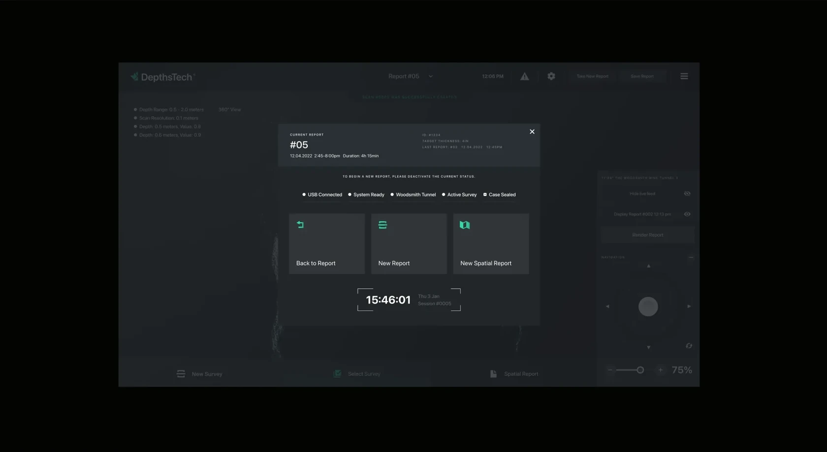 DepthsTech — published design detail