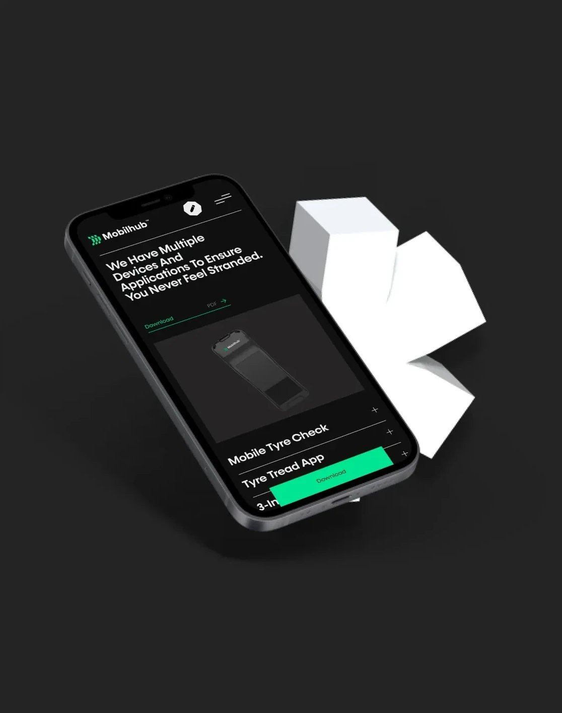 Mobilhub — published design detail