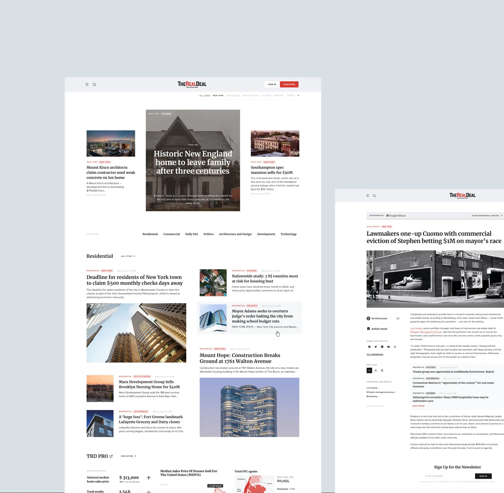The Real Deal — published design detail