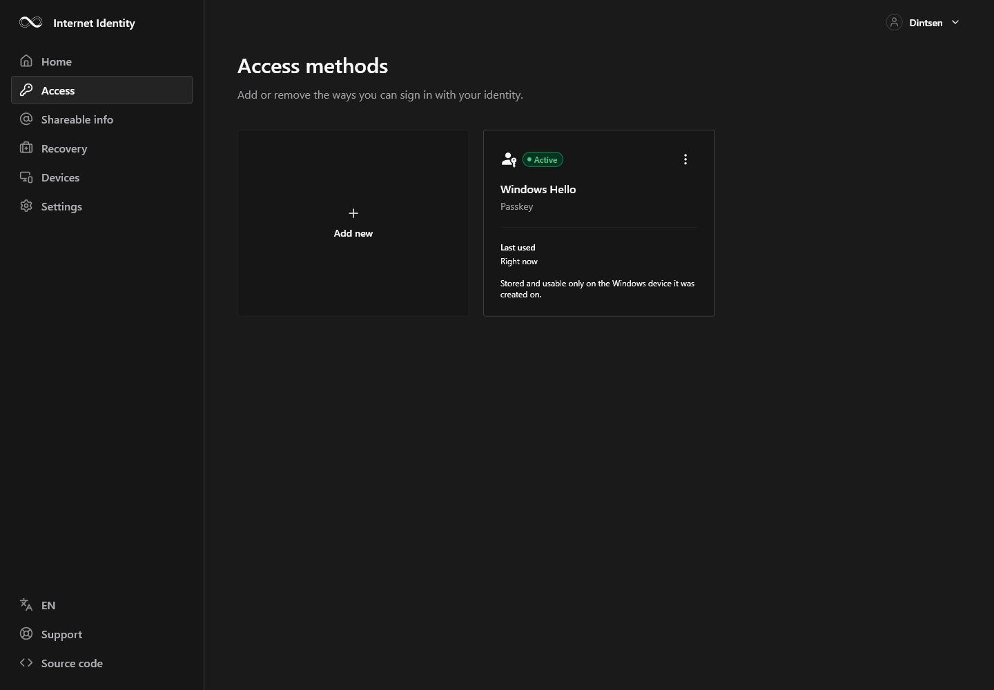 id.ai · Access methods · Desktop