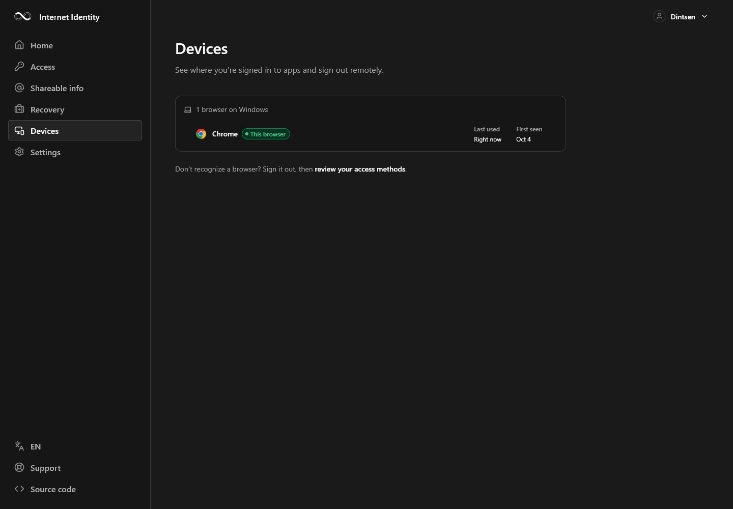 id.ai · Devices · Desktop
