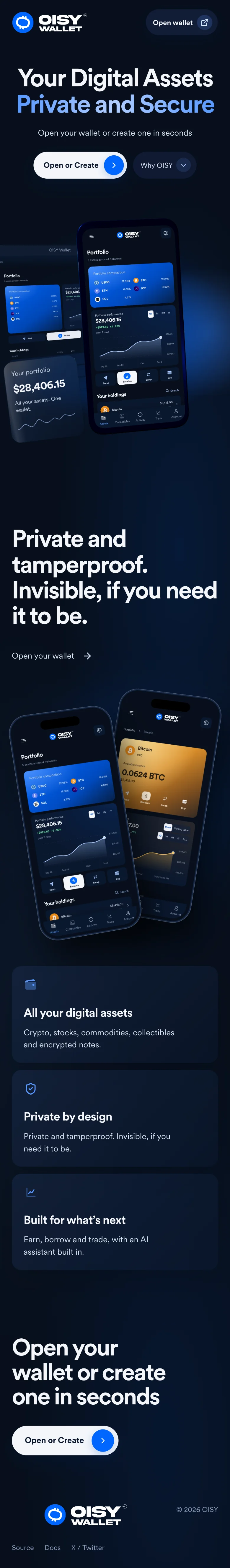 Mobile · Complete page