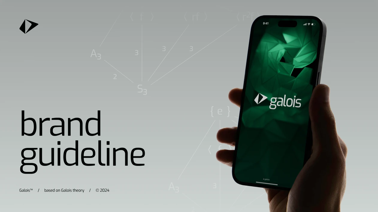 The guideline’s title page, the logo on a phone in a hand
