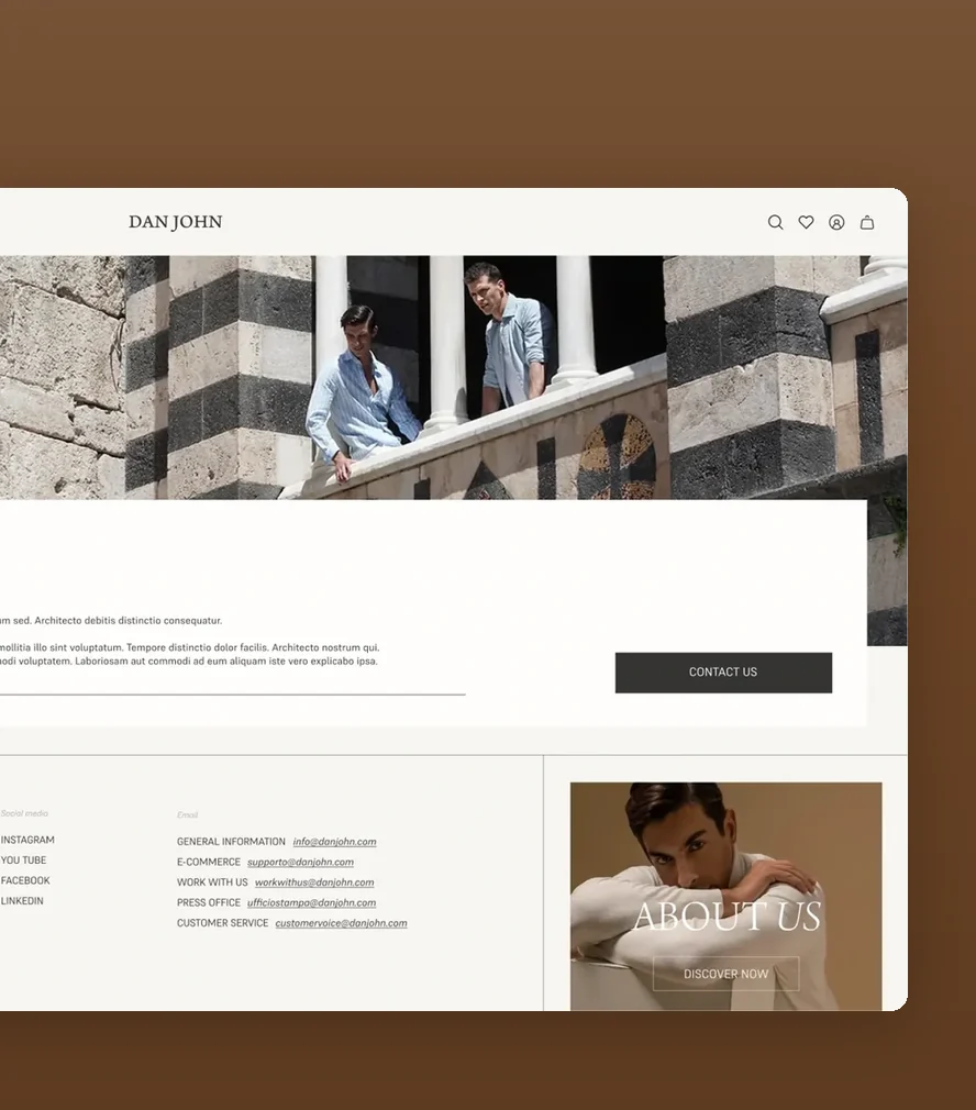 Dan John — contact page