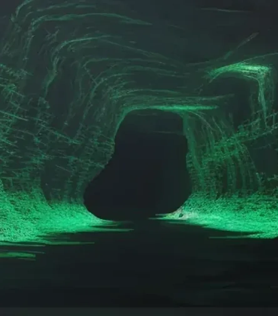 DepthsTech — tunnel scan view on a display