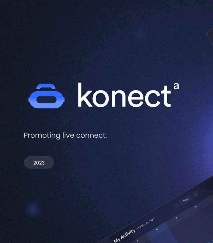Konecta — a slide from the pitch deck