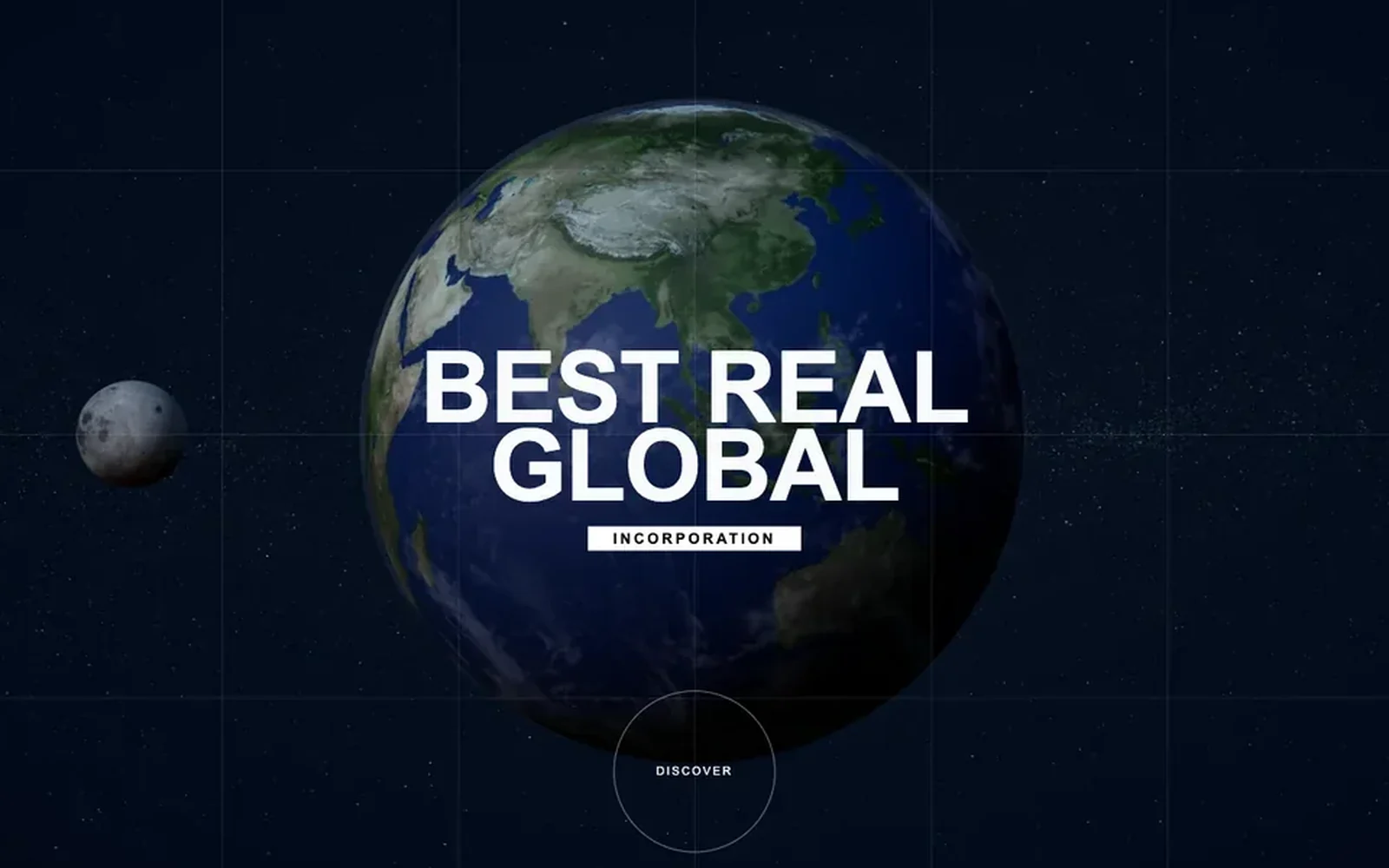 Startrack — the website’s opening over the Earth